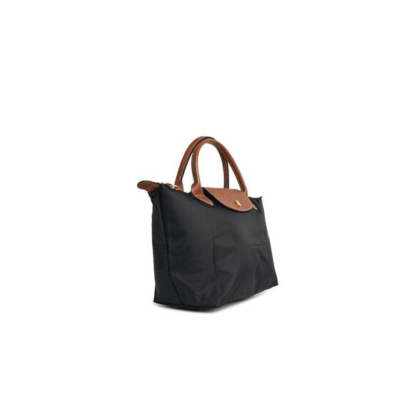Longchamp Bag With 'S Le Pliage Original' Handle In Black Recycled Tela Women - Picture 2 of 3